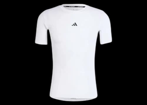 adidas Techfit Compression Training Tee White