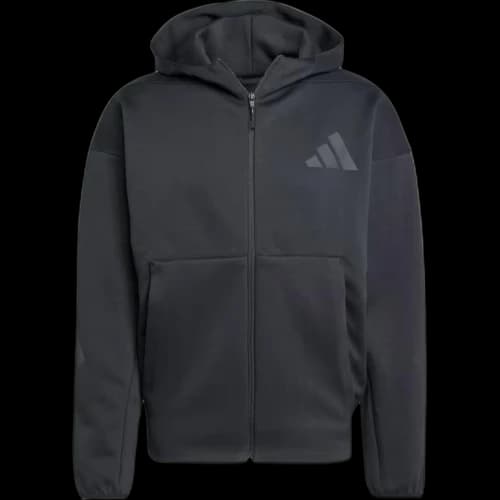 Adidas Free Shipping With AdiClub Z.N.E. Full Zip Hooded Track Jacket