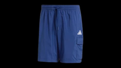 adidas Essentials Small Logo Cargo Chelsea Shorts Dark Blue/White