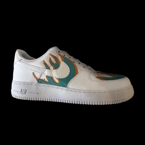 Nike John Geiger x TheShoeSurgeon x Air Force 1 Low 'La Flame' Art Basel Edition