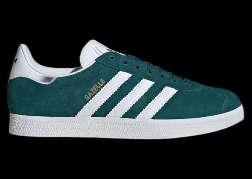 adidas Gazelle Mystery Green Cloud White Gold Metallic