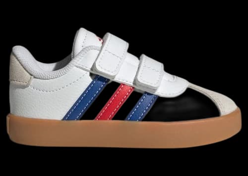 adidas VL Court 3.0 Cloud White Royal Blue Better Scarlet (TD)