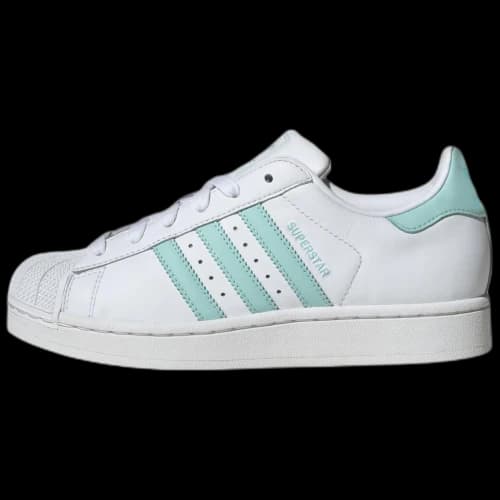 adidas Superstar II Cloud White Semi Flash Aqua Easy Mint (Women's)