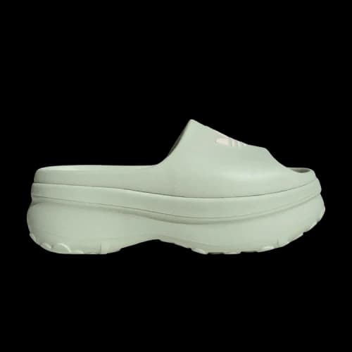 adidas adiFOM Stan Slides Linen Green Wonder White (Women's)