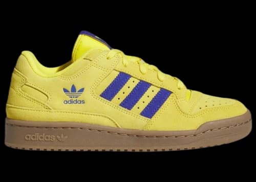 adidas Forum Low CL Yellow Semi Lucid Blue (Women's)