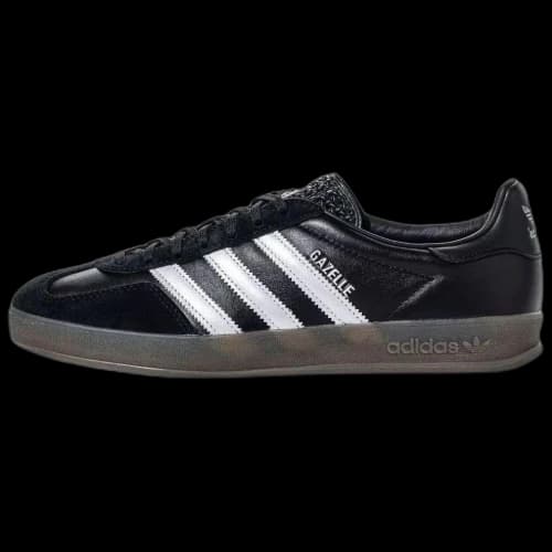 adidas Gazelle Indoor 'Black Matte Silver Gum'
