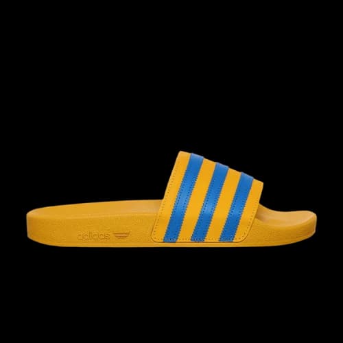 adidas Adilette Slide 'Bold Gold Blue Bird'