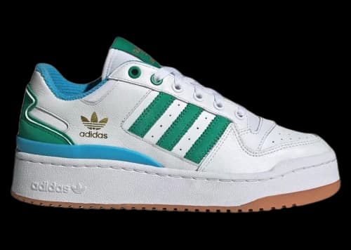 adidas Forum Bold White Court Green Sky Rush (Women's)