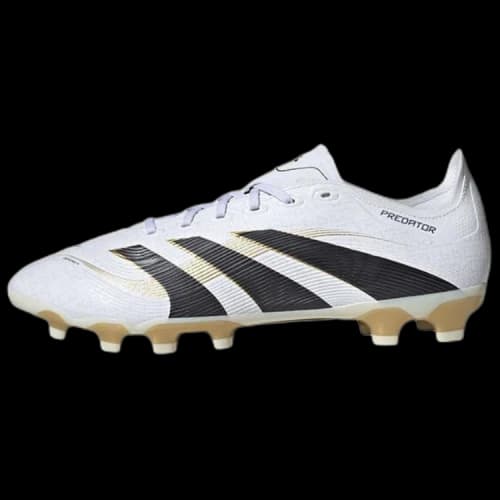 adidas Predator League HG/AG 'Cloud White Core Black Gold Metallic'