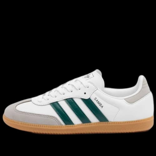 adidas Samba OG White Collegiate Green Gum (Women's)