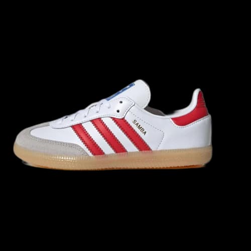 adidas Samba OG Cloud White Collegiate Red Gum (PS)