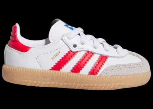 adidas Samba OG Cloud White Collegiate Red Gum (TD)