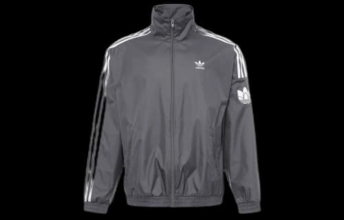 adidas Originals Retro Trefoil Jacket Asia Sizing 'Grey White'