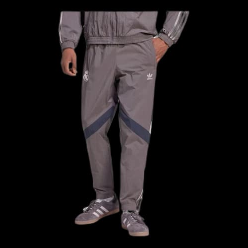 adidas Real Madrid Originals Track Pants 'Charcoal Grey'