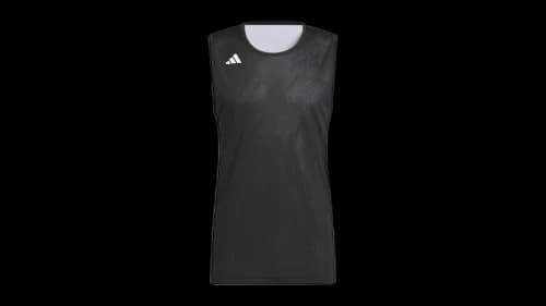 adidas 3G Speed Reversible Aeroready Jersey Black White