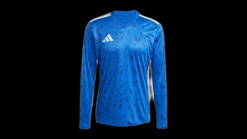 adidas Team Icon 25 Long Sleeve Jersey Royal Blue White