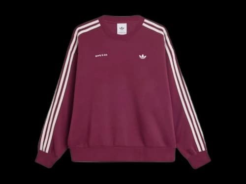 adidas x Sporty & Rich Women's Sweatshirt Maroon