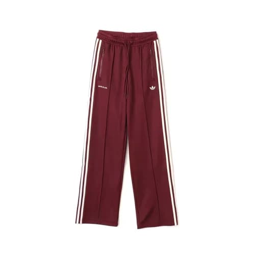 adidas x Sporty & Rich Women's Track Pants Maroon