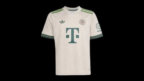 adidas Kids FC Bayern 25/26 Wiesn Jersey Beige