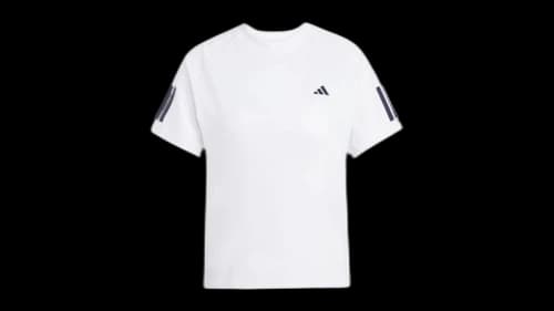 adidas Women's Club 3-Stripes Climacool T-Shirt White