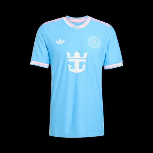 adidas Inter Miami CF 25/26 Third Authentic Messi Jersey 'Semi Blue Burst'