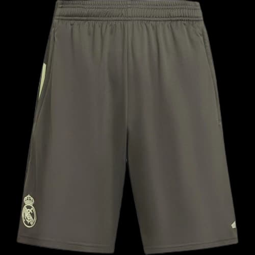 adidas Real Madrid Tiro 25 Competition Shorts Utility Grey