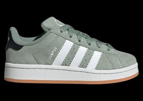 adidas Campus 00s Silver Green Cloud White Gum (PS)