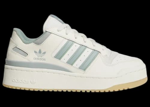 adidas Forum Bold Stripes Off White Silver Green (Women's)