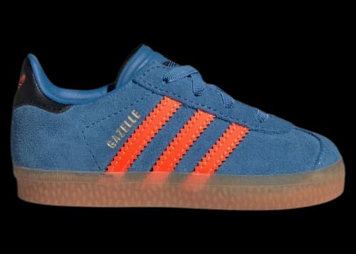 adidas Gazelle Comfort Closure Focus Blue Solar Orange Core Black (TD)