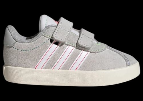 adidas VL Court 3.0 Dash Grey Cloud White Lime Burst (TD)