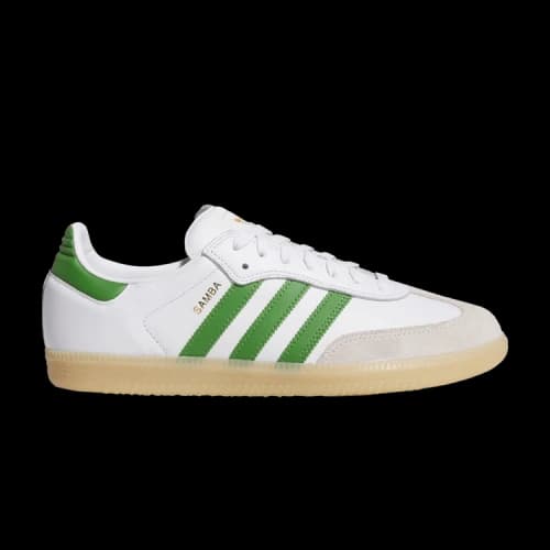 adidas Samba ADV Cloud White Crew Green Gum