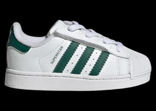 adidas Superstar II Comfort Closure White Collegiate Green (TD)