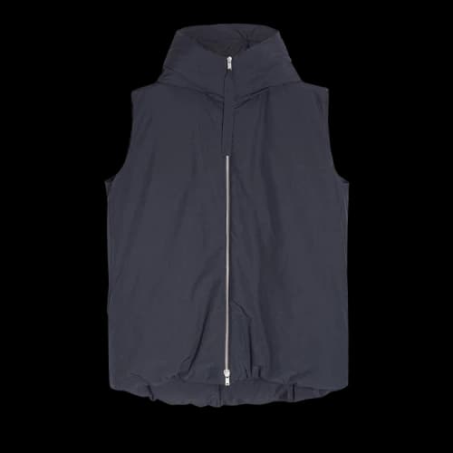 Jil Sander Medium Fill Down Gilet Vest 'Dark Blue'