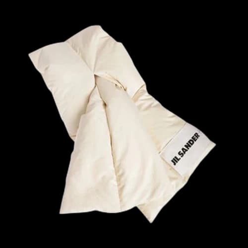 Jil Sander Down Padded Scarf 'Vanilla'