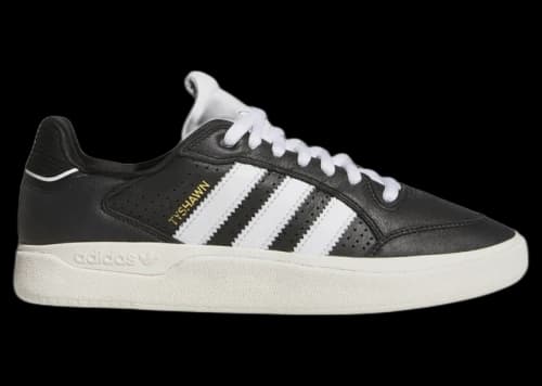 adidas Tyshawn Low Core Black Cloud White Chalk White