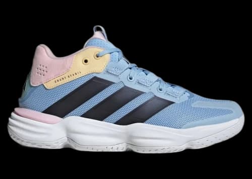 adidas Court Stabil Indoor White Bright Royal (Women's)