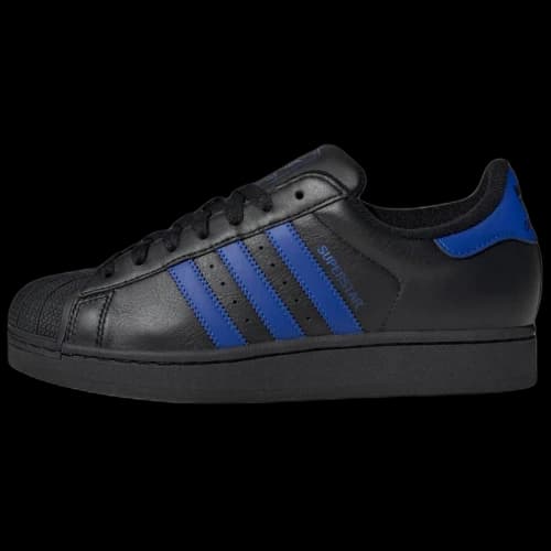 adidas Superstar II Core Black Blue Cloud White