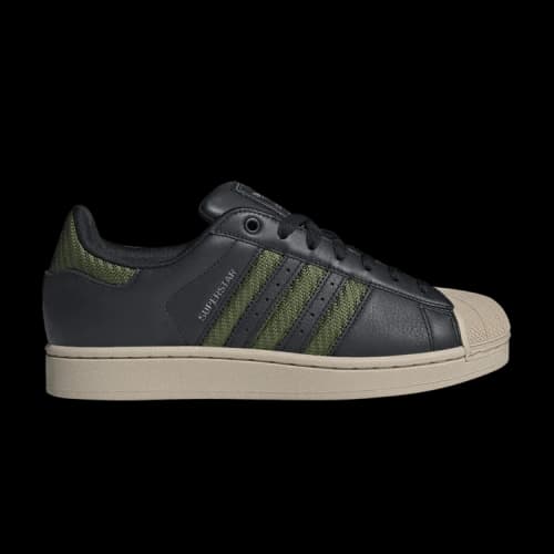 adidas Superstar II Black Tech Olive