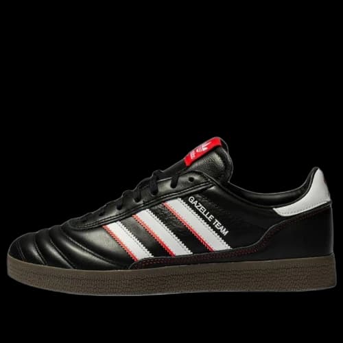 adidas Gazelle Team 'Core Black White Solar Red'