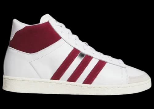 adidas Jabbar Hi Cloud White Burgundy