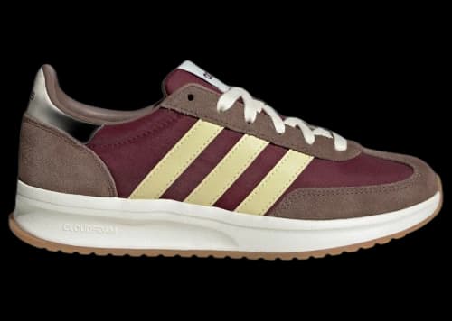 adidas Run 70s 2.0 Maroon Powder Yellow Earth Strata (Women's)