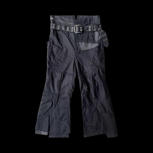 Vintage Junya Watanabe Reworked Cargo Trousers 'Black'