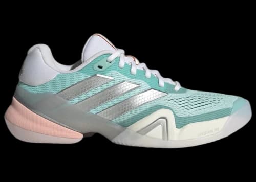 adidas Barricade 14 Semi Flash Aqua Silver Blush Pink (Women's)