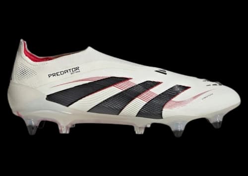 adidas Predator Elite Laceless SG Off White Core Black Pure Ruby