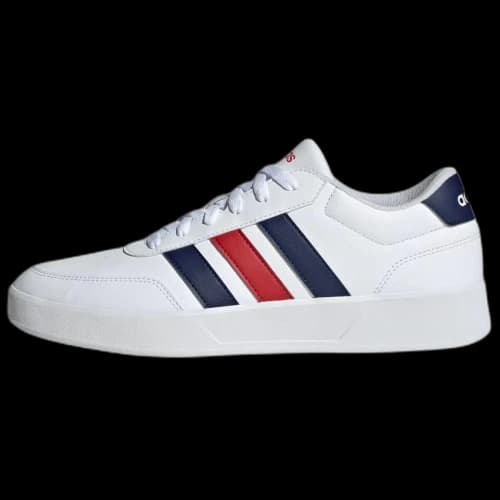 Adidas BREAKNET 3.0 Skateboard Shoes Unisex White Blue Red