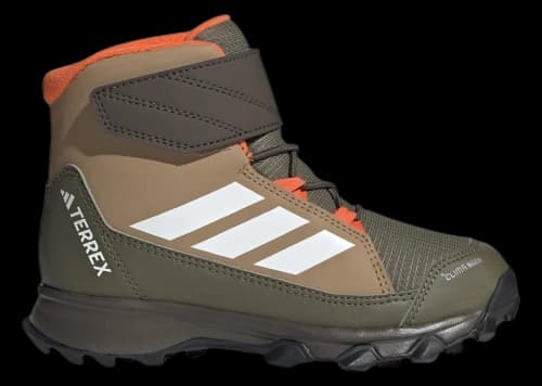 adidas Terrex Snow CF Climawarm Winter Cardboard White Semi Impact Orange (GS)