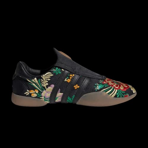adidas Taekwondo Mei Black Floral Embroidered (Women's)