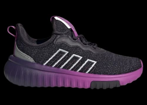 adidas Kaptir Flow 2.0 Aurora Black Silver Metallic Aurora Plum (GS)