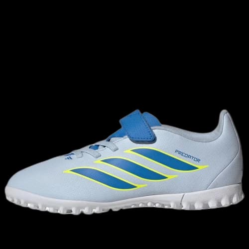 (GS) adidas Predator Club Turf 'Crystal Sky Ray Blue Team Solar Yellow 2'