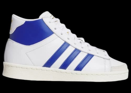 adidas Jabbar Hi White Collegiate Royal (GS)